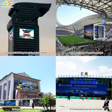 P6/P7.62/P8/P10 outdoor led display full color led display advertising led video wall panel